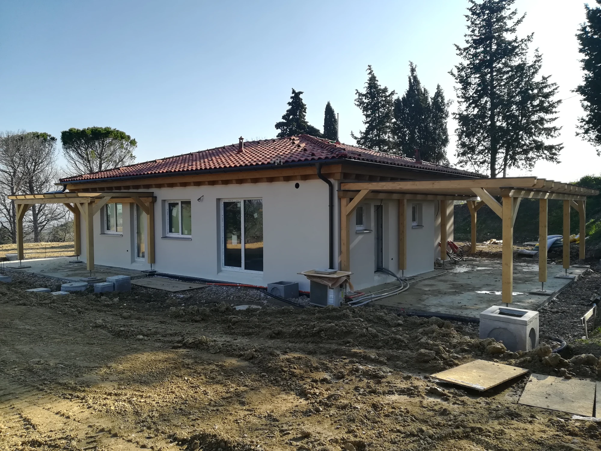 Una casa in legno
